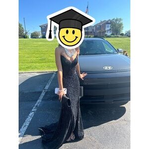 Sequined Black Prom/Formal dress